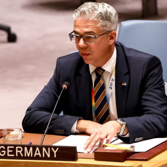 Ricklef Beutin, Ständiger Vertreter Deutschlands bei den UN in New York  Ricklef Beutin, Ständiger Vertreter Deutschlands bei den UN in New York