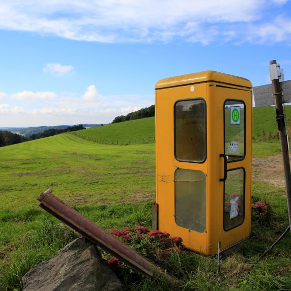 Das Handy der Babyboomer: die Telefonzelle Das Handy der Babyboomer: die Telefonzelle