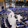 Das deutsche Parlament: der Bundestag.  