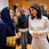 Negina Yari und Annalena Baerbock auf der 2. CEDAW-Konferenz 