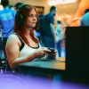 Besucherin der Gamescom 2024 Besucherin der Gamescom 2024