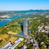 Blick auf Bonn, das mit Boliviens Hauptstadt La Paz kooperiert.