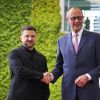 Bundeskanzler Merz und Präsident Selenskyj Bundeskanzler Merz und Präsident Selenskyj