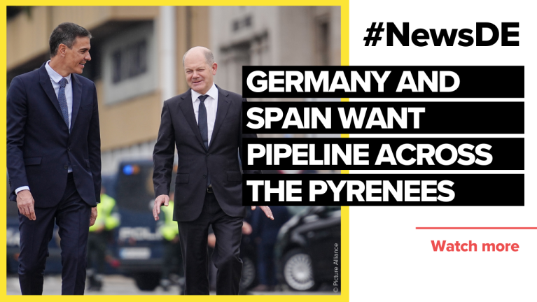 Germany and Spain want pipeline across the Pyrenees